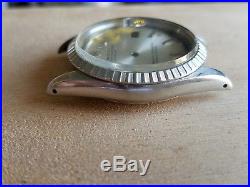 Vintage Rolex Datejust 1603 complete case with Dial, hands, bezel and crown part