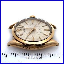 Vintage Rolex Manual Wind 14k Yellow Gold Men's Watch 1005 For Parts Only