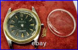 Vintage Rolex Ref 6020 Case, Dial and Hands For Spare Parts