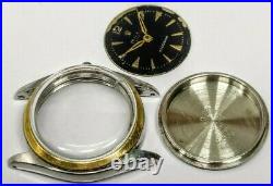 Vintage Rolex Ref 6020 Case, Dial and Hands For Spare Parts