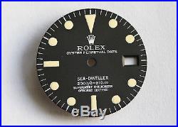 Vintage Rolex Sea-Dweller 1665 Seadweller Rail Dial Comex With Hands