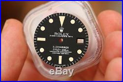 Vintage Rolex Submariner ref. 1680 MK1 White Print Dial and Hands Parts