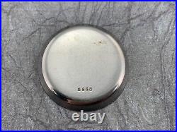 Vintage Rotary Chronograph Stainless Steel 1930s Not Working For Parts or Repair