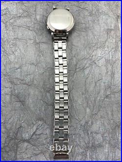 Vintage Rotary Chronograph Stainless Steel 1930s Not Working For Parts or Repair