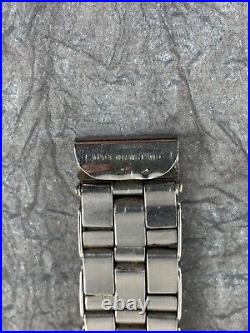 Vintage Rotary Chronograph Stainless Steel 1930s Not Working For Parts or Repair