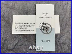 Vintage Rotary Chronograph Stainless Steel 1930s Not Working For Parts or Repair