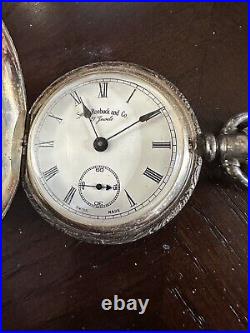 Vintage Sears Roebuck & Co. Special Pocket Watch Parts/Repair Eagle / War RARE