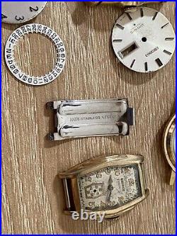 Vintage Seiko, Bulova & Benrus Watches & Seiko LM Parts For Parts & Repair