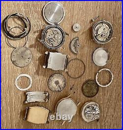 Vintage Seiko, Bulova & Benrus Watches & Seiko LM Parts For Parts & Repair