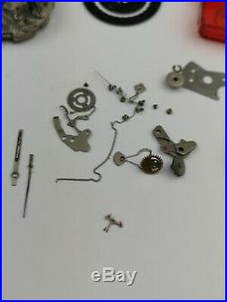 Vintage Seiko Cal 6139 Job Lot of Parts Inc Movement, Pushers, Hands (D46)