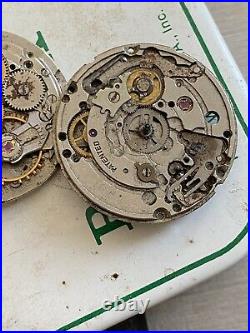 Vintage Tudor Watch Movements Parts Lot Of 2 Automatic Hand-winding Rolex Pin