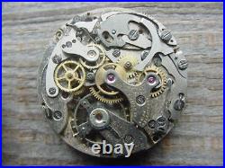 Vintage Wakmann Britix Buttes Chronograph Watch Parts