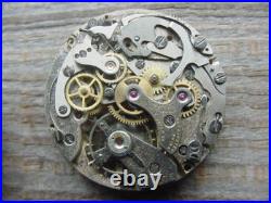 Vintage Wakmann Britix Buttes Chronograph Watch Parts