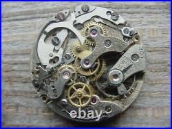 Vintage Wakmann Britix Buttes Chronograph Watch Parts