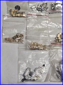 Vintage Watch Part Lot Bracelet Band Clasps Buckle Cases Hands Beads of Rice BoR