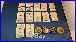Vintage Watch Parts Mainsprings Second Hands Labeled as Major Brands