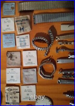 Vintage Watches & Parts Lot for the Very Best Watchmaker/Repairman Ever