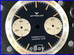 Vintage Wittnauer Professional Chronograph Valjoux 7734 date Dial and hands