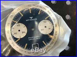 Vintage Wittnauer Professional Chronograph Valjoux 7734 date Dial and hands