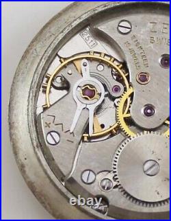 Vintage Zenith manual Movement caliber 2511 with hands & dial. To restore or parts