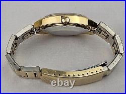 Vintage Zodiac SST 36000 Automatic Watch Gold Plated Swiss NON WORK FOR PARTS