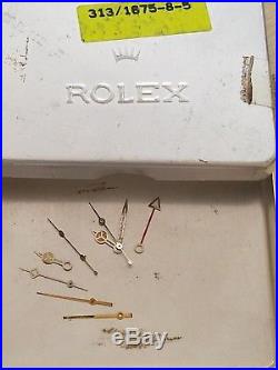 Vintage used Rolex Submariner or GMT hands. Part. Lot