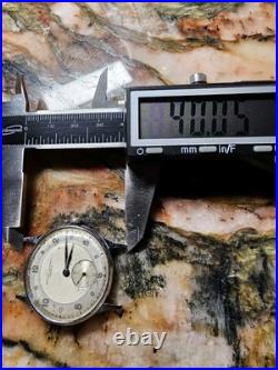 Vtg 40's Record Watch Company Geneve Men's Watch Military Trench Parts Repair