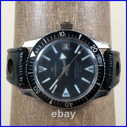 Vtg Continental Men Gulf Stream Mechanical WInd For Watch Parts Or Repair Only