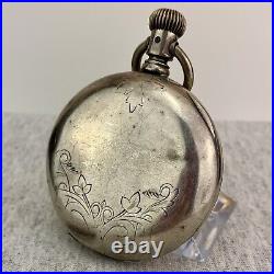 Waltham PS Bartlett Sterling Silver Model 1877 Pocket Watch Repair Parts Restore