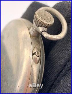 Walther Chronometre hand manual vintage 44 mm NO Funciona for parts pocket watch