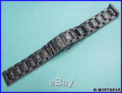Watch Bracelet Hand Carved Stainless Steel For 18mm watch lugs 22cm length DE152