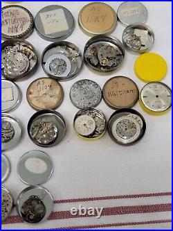 Watch Jewels Screws Hairsprings Hands Crown Movement Parts Watchmaker Bulk