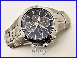 Watch Parts Men Seiko Not Working V172-0am0 Alarm Chrono Solar Watch Case Ssc197