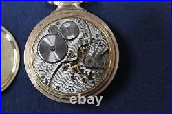 Watch Railroad Model Pocket Watch 2 1/16 Non Running As Is Parts Repair