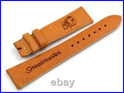 Watch Strap Leather Speedmaster Hand Made 20/16mm Spare Parts Limited Edition