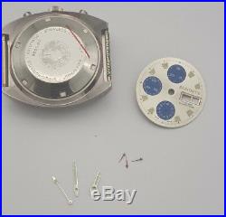 Watch kit NOS for ETA Valjoux 7750 real Vintage new case, hand set, dial