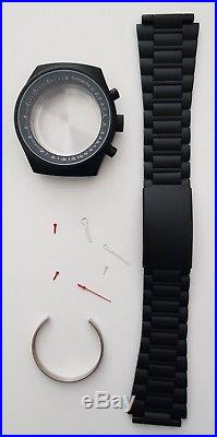 Watch kit for ETA Valjoux 7750 case band holder hands set dial New