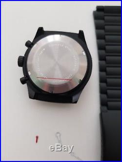 Watch kit for ETA Valjoux 7750 case band holder hands set dial New