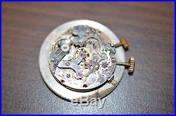 Watch movement Chronographe suisse VENUS 170 / for parts dial and hands