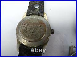 Webster Three Vintage Diver Watches For Restoration Parts