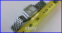 Womens Michele Deco Watch 0.60TCW Diamond Chrono. FOR PARTS ONLY, SOLD AS IS