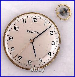 Zenith 106 vintage hand manual movement for parts recambio 32 mm 3WC