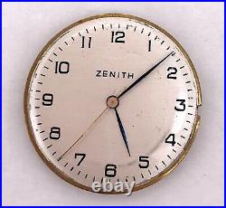 Zenith 106 vintage hand manual movement for parts recambio 32 mm 3WC