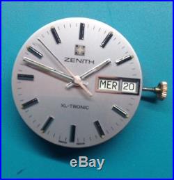 Zenith XL Tronic Esa 9164 Mosaba Movement Dial Hands For Parts