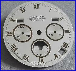 Zenith vintage dial rehaut and hands el primero caliber 3019phf