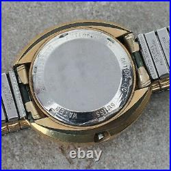 Zodiac Astrographic High Beat UFO Gold Tone Watch Case Dial + Hands Parts